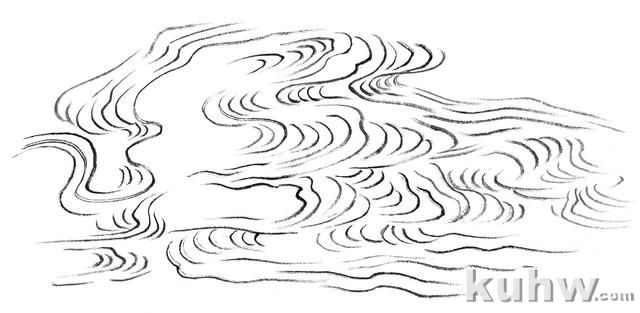 云很难画?那是你没有学过这3种画法,学会画云很简单,快来临摹