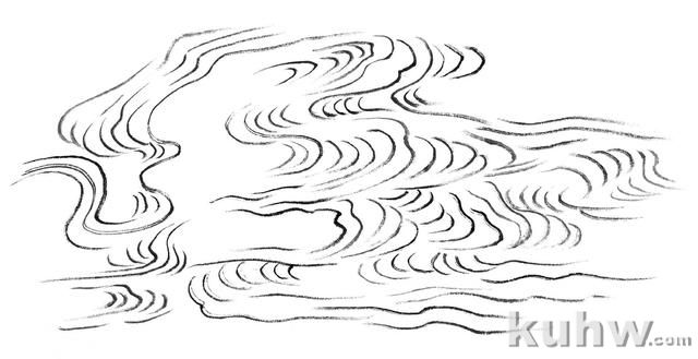云很难画?那是你没有学过这3种画法,学会画云很简单,快来临摹
