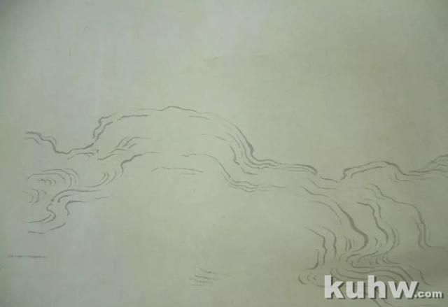 青绿山水画画法示范教程,超详细