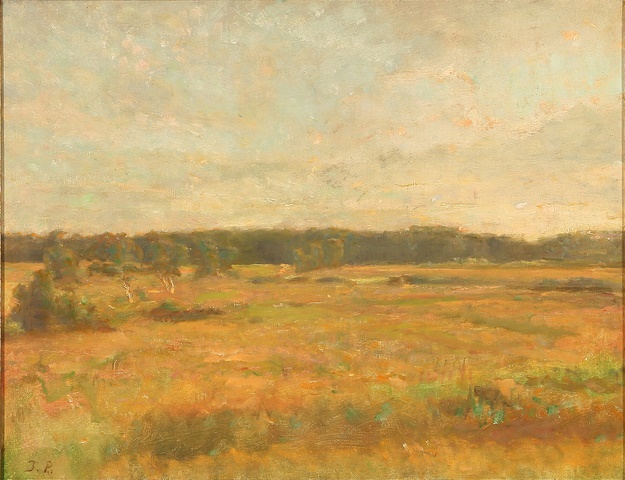 朱利叶斯·保尔森(Julius Paulsen)作品《黄色领域》高清下载