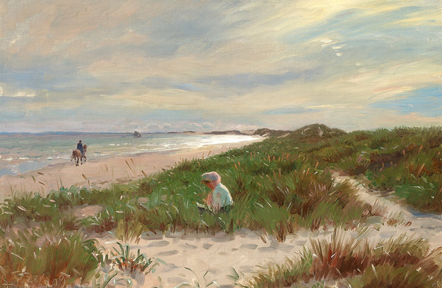 劳里特·图克森(Laurits Tuxen)作品《夏日》高清下载