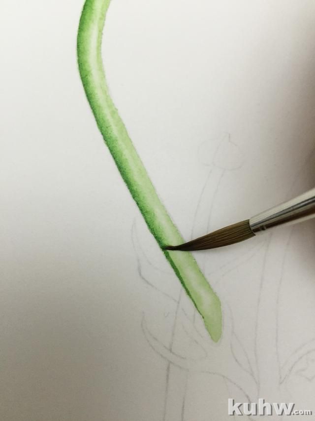 如何掌控水彩画的水份?