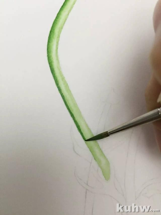 如何掌控水彩画的水份?