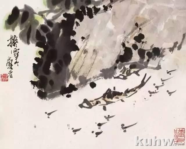 中国画用水之法