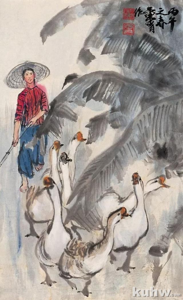 中国画艺术大师黄胄