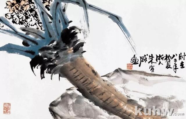 朱宣咸｜善于用画笔与刻刀创作的诗人（90幅）