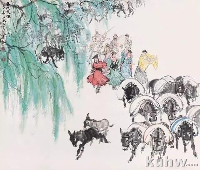 中国画艺术大师黄胄