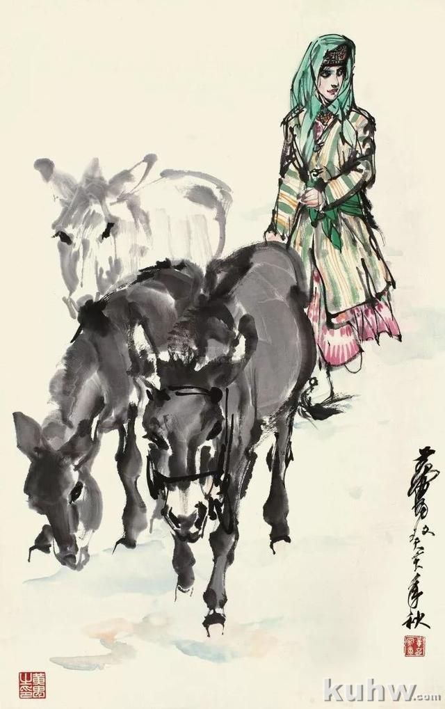 中国画艺术大师黄胄