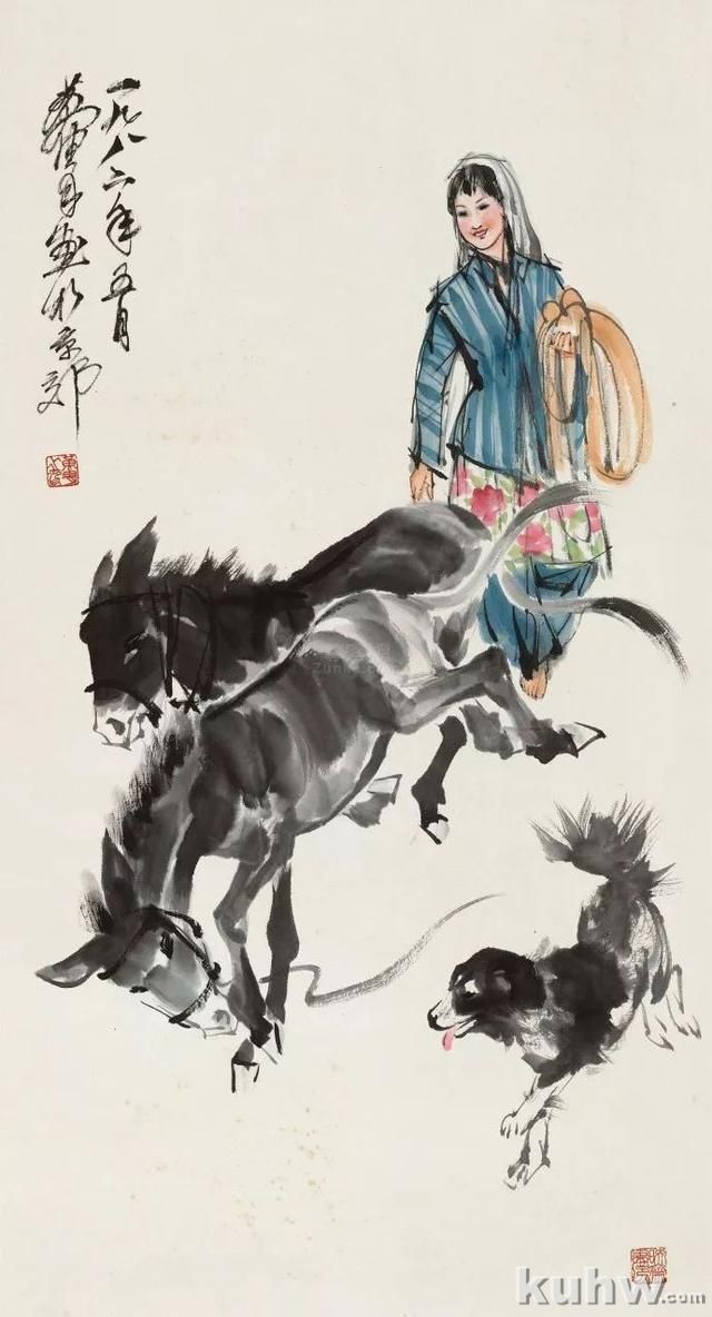 中国画艺术大师黄胄