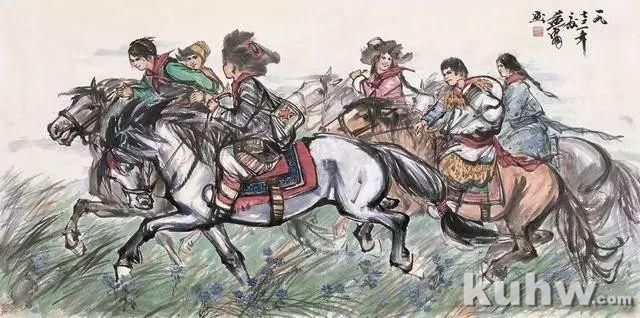 中国画艺术大师黄胄