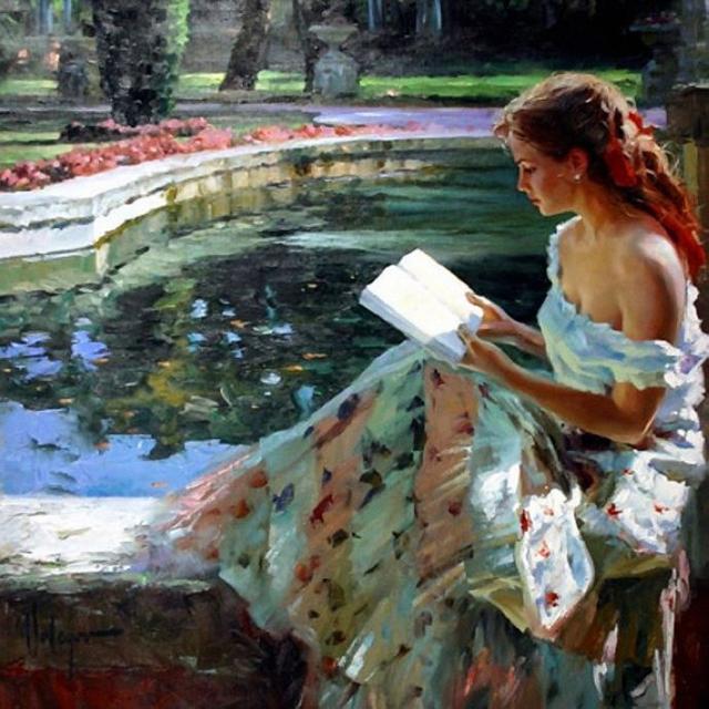 Vladimir Volegov《女人如花》油画系列作品欣赏