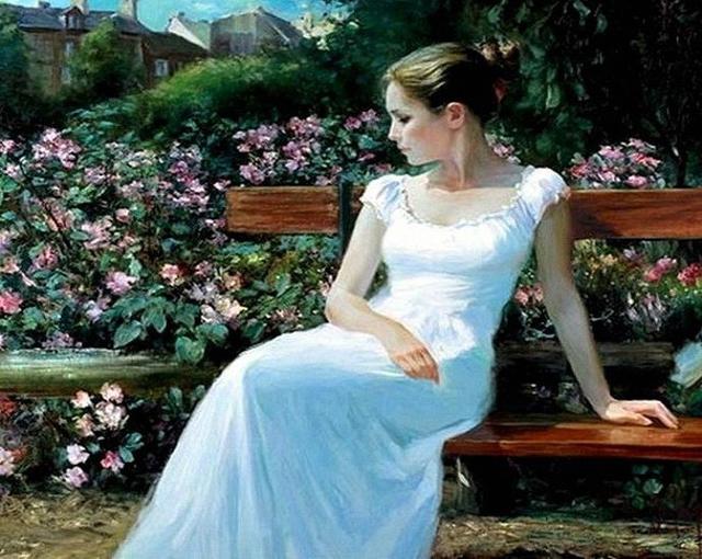 Vladimir Volegov《女人如花》油画系列作品欣赏