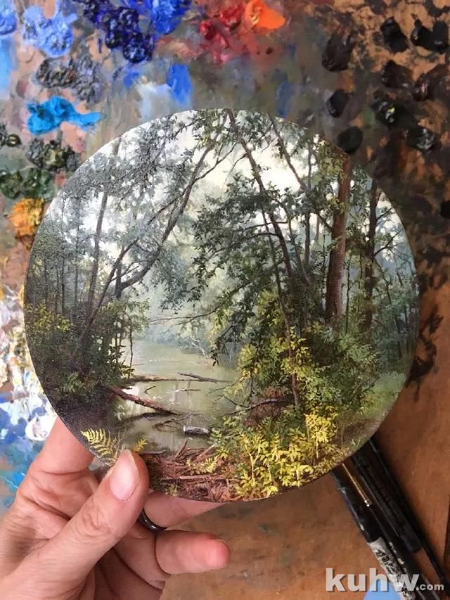实用的油画入门技法,值得收藏学习哟!(附台湾博士生作品)