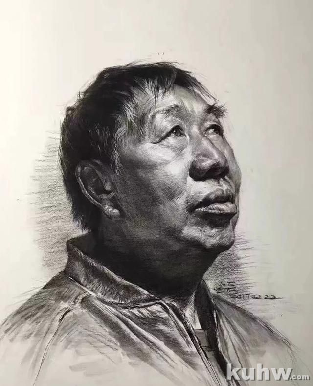 超强干货丨老年素描头像刻画要点分解