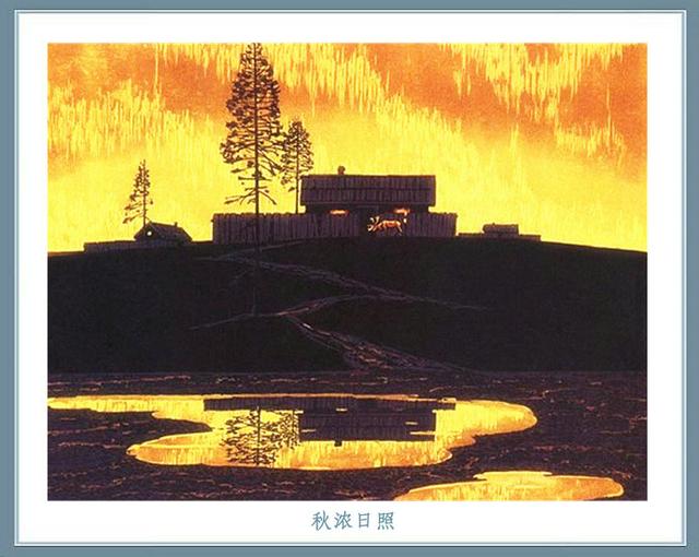 黑土早春 -- 张祯麒版画欣赏（北大荒版画）