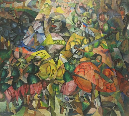 阿里斯塔克·伦图洛夫（Aristarkh Lentulov）作品《芭蕾舞主题》高清下载