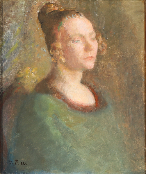 朱利叶斯·保尔森（Julius Paulsen）作品《女肖像》高清下载