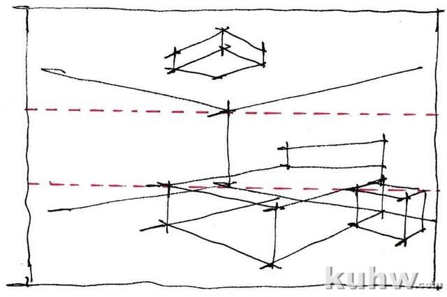 成角透视（两点透视）画法讲解，画家必学基础，适合0基础学习