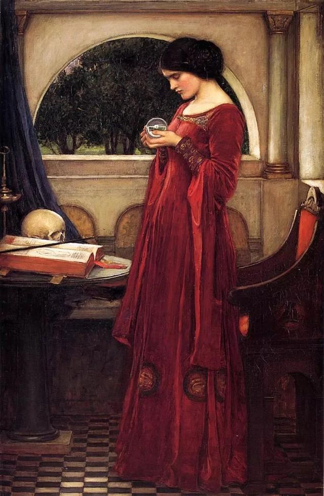 英国唯美主义大师 John William Waterhouse 传世绘画作品欣赏