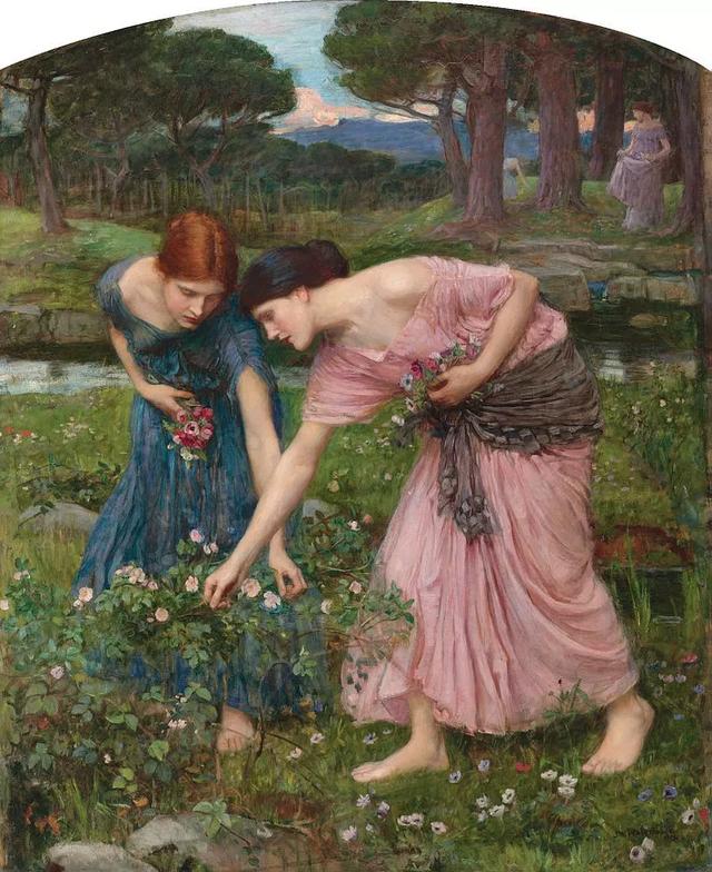英国唯美主义大师 John William Waterhouse 传世绘画作品欣赏