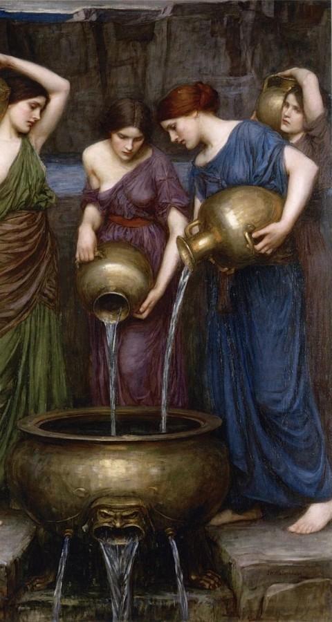 英国唯美主义大师 John William Waterhouse 传世绘画作品欣赏