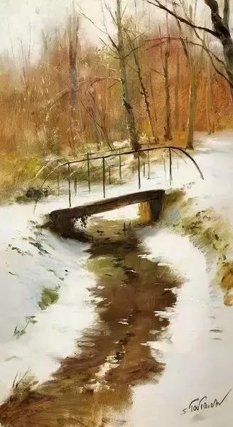 【推荐】俄罗斯田园风景油画欣赏