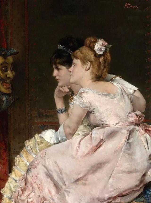 19世纪著名画家比利时阿尔弗雷德·<a href=https://www.kuhw.com/e/tags/?tagname=%E9%98%BF%E5%B0%94%E5%BC%97%E9%9B%B7%E5%BE%B7%C2%B7%E5%8F%B2%E8%92%82%E6%96%87%E6%96%AF target=_blank class=infotextkey>史蒂文斯</a>油画作品欣赏