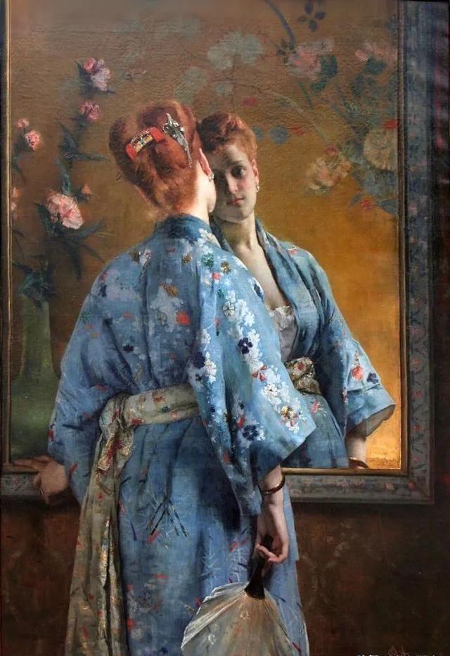 19世纪著名画家比利时阿尔弗雷德·<a href=https://www.kuhw.com/e/tags/?tagname=%E9%98%BF%E5%B0%94%E5%BC%97%E9%9B%B7%E5%BE%B7%C2%B7%E5%8F%B2%E8%92%82%E6%96%87%E6%96%AF target=_blank class=infotextkey>史蒂文斯</a>油画作品欣赏