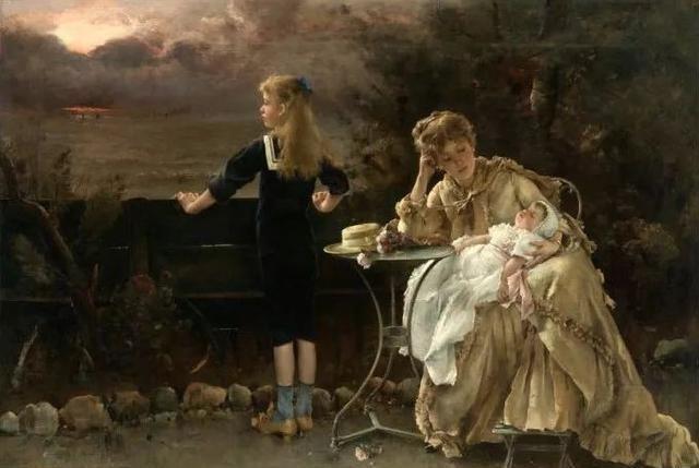 19世纪著名画家比利时阿尔弗雷德·<a href=https://www.kuhw.com/e/tags/?tagname=%E9%98%BF%E5%B0%94%E5%BC%97%E9%9B%B7%E5%BE%B7%C2%B7%E5%8F%B2%E8%92%82%E6%96%87%E6%96%AF target=_blank class=infotextkey>史蒂文斯</a>油画作品欣赏