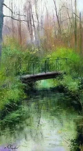 【推荐】俄罗斯田园风景油画欣赏