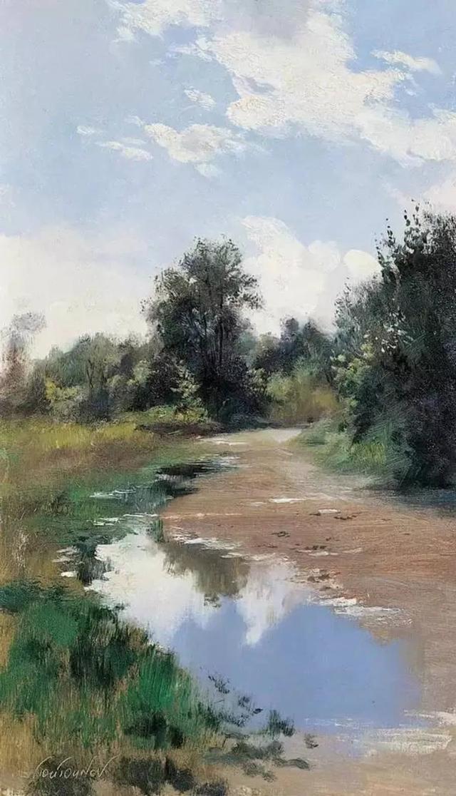 【推荐】俄罗斯田园风景油画欣赏