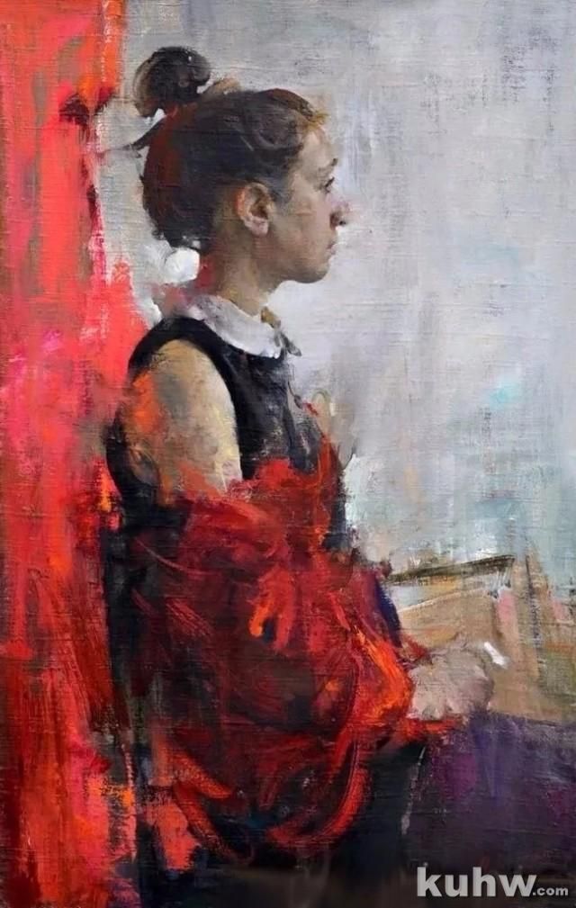 俄罗斯当代画家Ivan Loginov人物油画作品选