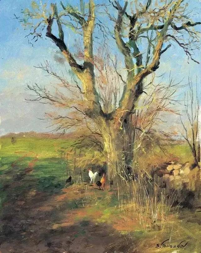 【推荐】俄罗斯田园风景油画欣赏