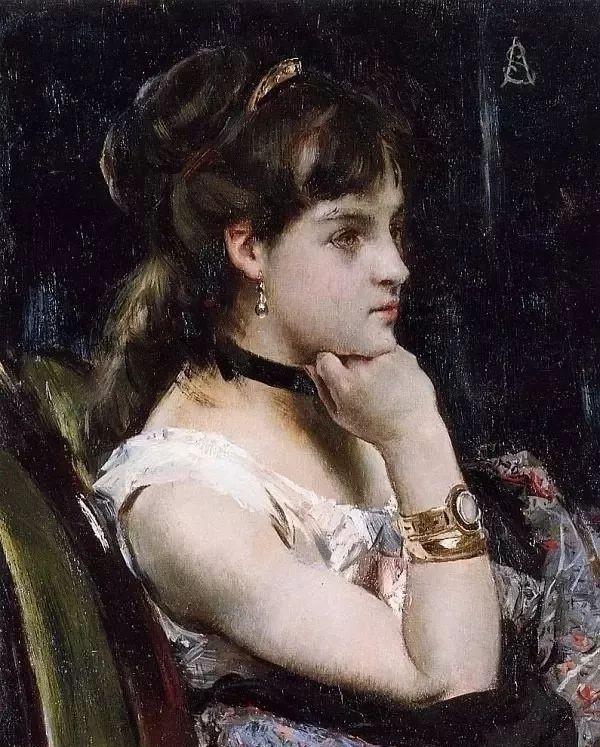 19世纪著名画家比利时阿尔弗雷德·<a href=https://www.kuhw.com/e/tags/?tagname=%E9%98%BF%E5%B0%94%E5%BC%97%E9%9B%B7%E5%BE%B7%C2%B7%E5%8F%B2%E8%92%82%E6%96%87%E6%96%AF target=_blank class=infotextkey>史蒂文斯</a>油画作品欣赏