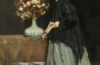 19世纪著名画家比利时阿尔弗雷德·史蒂文斯油画作品欣赏