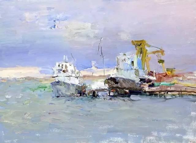 Peter Bezrukov风景油画