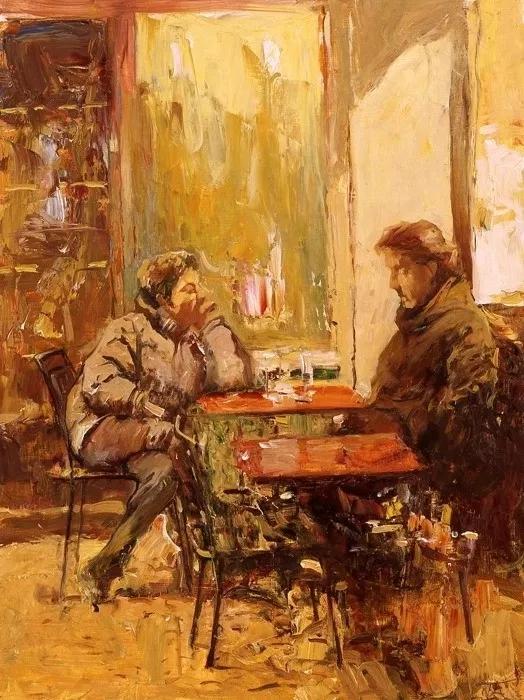 Peter Bezrukov风景油画