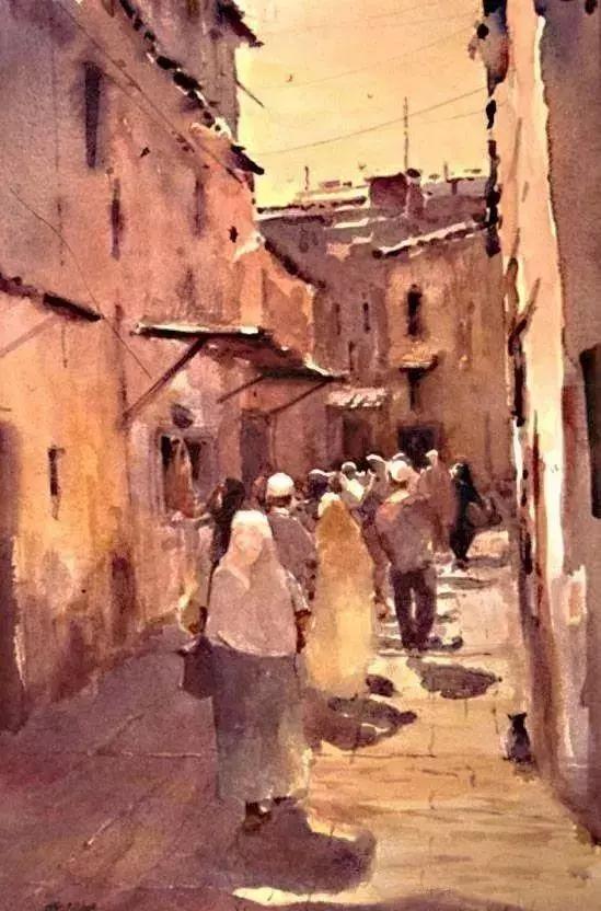 最具国际赞誉的水彩泰斗罗本·沃德