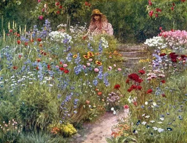 Helen Allingham英国维多利亚时代最优秀的水彩画艺术家