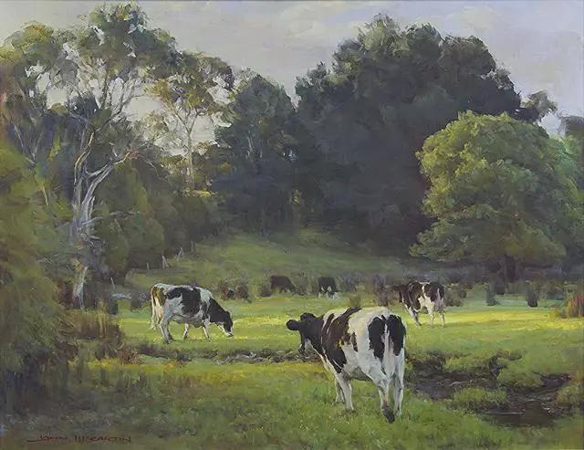 澳大利亚john.McCartin风景油画作品