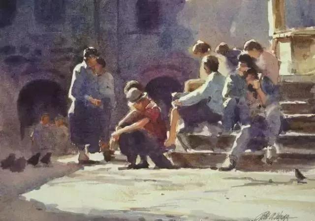 最具国际赞誉的水彩泰斗罗本·沃德