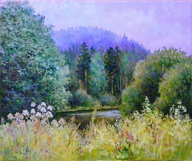 艺术家 Andrei Kostromin 风景油画作品欣赏