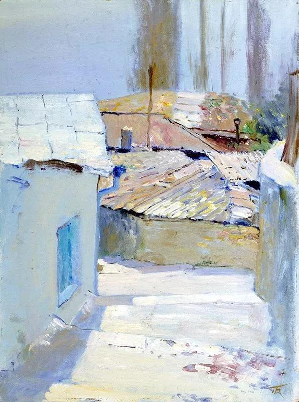 Peter Bezrukov风景油画