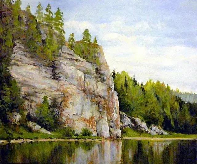 艺术家 Andrei Kostromin 风景油画作品欣赏