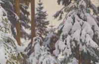 奥地利Oswald Grill风景油画作品