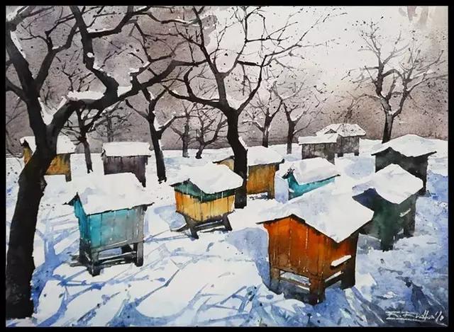 波兰水彩画家Rafal Rudko作品欣赏