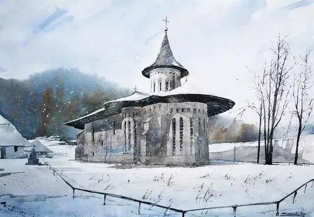 波兰水彩画家Rafal Rudko作品欣赏