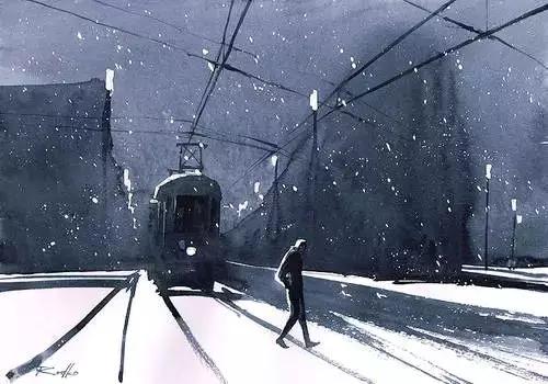 波兰水彩画家Rafal Rudko作品欣赏