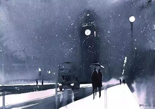 波兰水彩画家Rafal Rudko作品欣赏