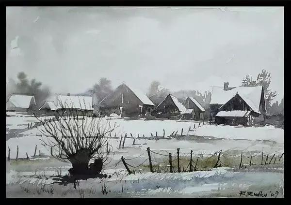 波兰水彩画家Rafal Rudko作品欣赏